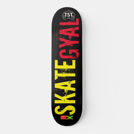 SCHAATS GYAL SKATEBOARD / JMT USA Skateboard (Voorkant)