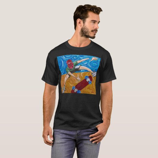 Schaats Halfpipe T-shirt (Voorkant volledig)