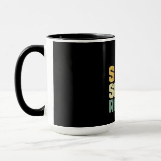 schaats herhalen schaatsen grappig cadeau mok