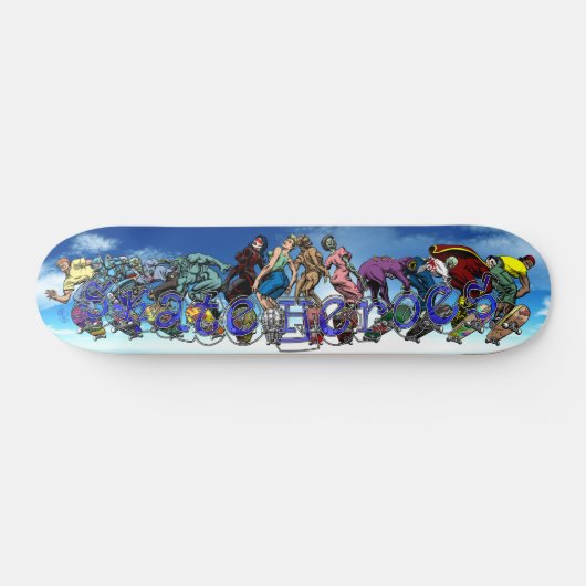 Schaats Heroes Skateboard (Horizontaal)
