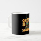 Schaats Hond Grote Dag Wilde Koffiemok (Voorkant links)