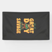 Schaats Hond Grote Dag Wilde Spandoek (Horizontaal)