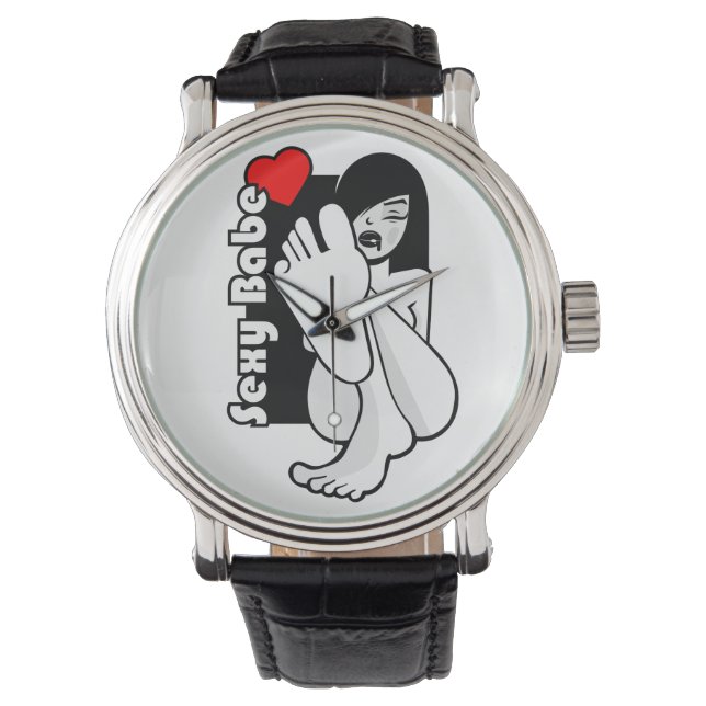 schaats, illustratie, astronaut, vector, skateboar horloge (Voorkant)