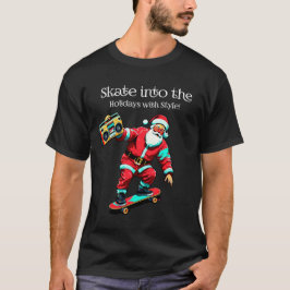 🎅Schaats in de Feestdagen met Style Graphic T-shi T-shirt
