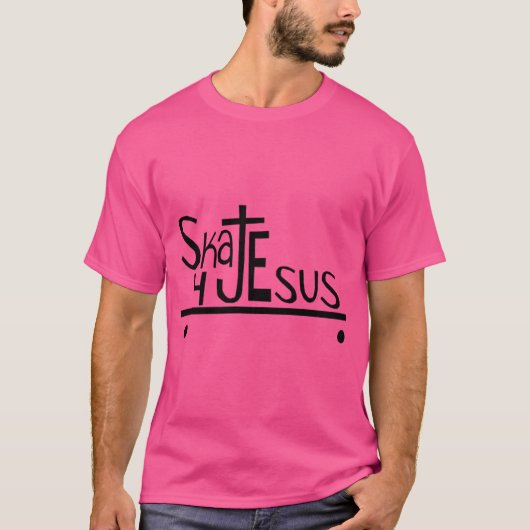 Schaats Jesus T-shirt (Voorkant)