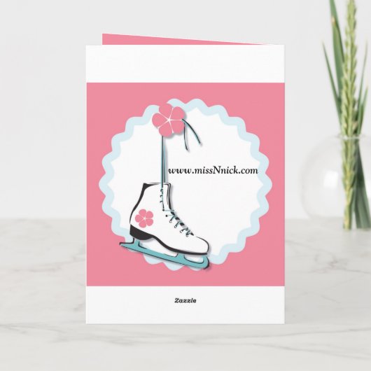 Schaats Kaart (Achterkant)