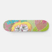 Schaats Kat liefde Persoonlijk Skateboard (Horizontaal)