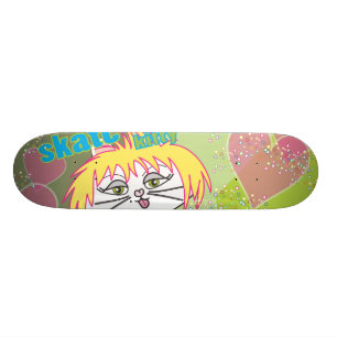 Schaats Kat liefde Persoonlijk Skateboard