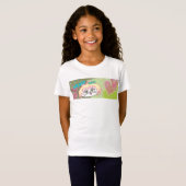Schaats Kat liefde T-shirt (Voorkant volledig)
