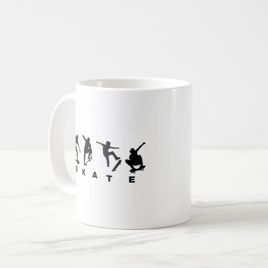 Schaats Koffiemok (Voorkant links)