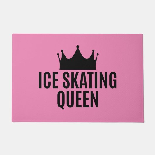 Schaats Koningin - Schaatsen Deurmat (Voorkant)
