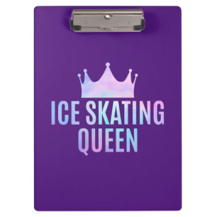 Schaats Koningin - Schaatsliefhebbers Klembord