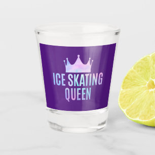 Schaats Koningin - Schaatsliefhebbers Shot Glas