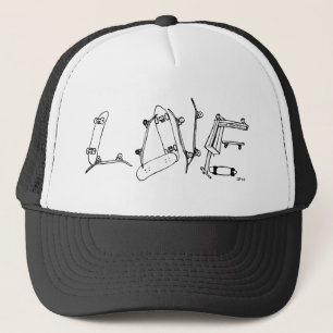 schaats-liefde trucker pet