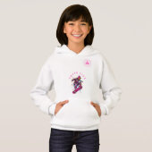 Schaats Life Happy Hoodie voor kinderen (Voorkant volledig)