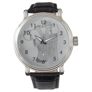 Schaats Love Horloge