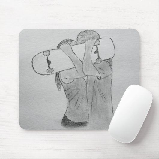 Schaats Love Muismat (Met muis)