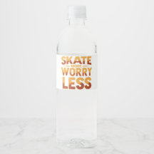 Schaats Meer, minder zorgen Retro Skateboarden Quo