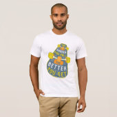Schaats meer T-shirt (Voorkant volledig)