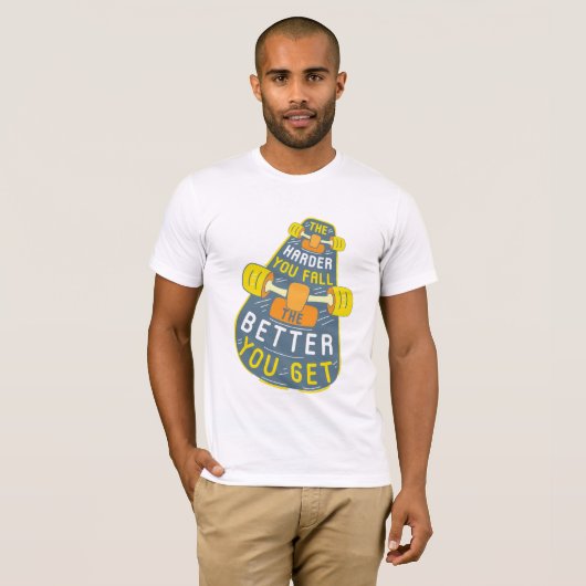 Schaats meer T-shirt (Voorkant volledig)