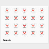Schaats Meer Zorgen Minder - Grappig Schaatsen Hart Sticker (Vel)