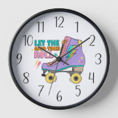 schaats met koelretrorroller (Voorkant)