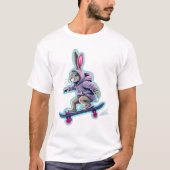 Schaats met Neon Kash Rabbit Sweatshirt (Voorkant)