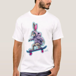 Schaats met Neon Kash Rabbit Sweatshirt