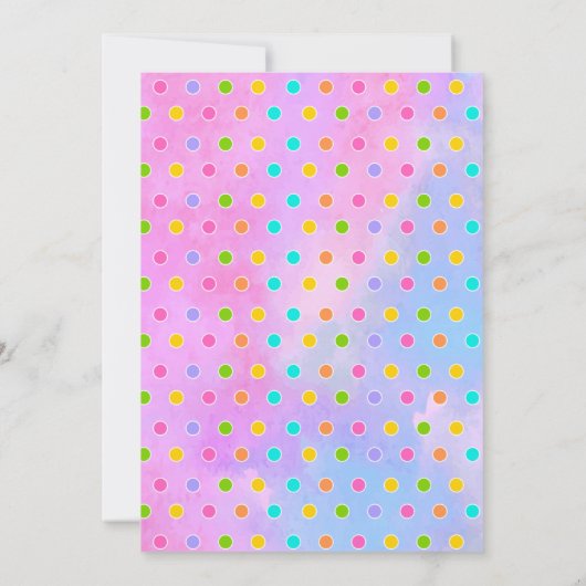 Schaats met rolschaatsen op feestdag kaart (Achterkant)