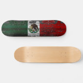 Schaats Mexico-vlag Persoonlijk Skateboard (Horizontaal)