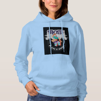 Schaats mijn soort workout Skate Grafisch dames Hoodie