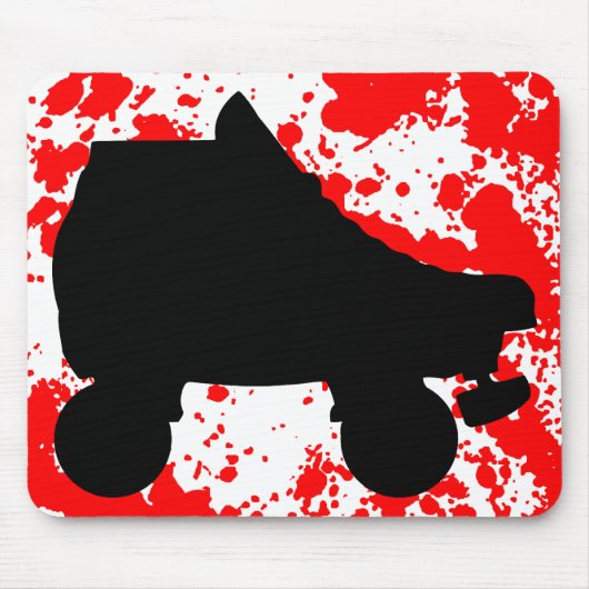 schaats muismat (Voorkant)