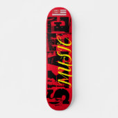 SCHAATS MUSIC Skateboard, 7¾" Deck Persoonlijk Skateboard (Voorkant)