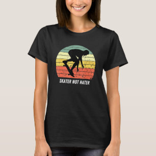 Schaats Niet Haat Pro Skateboarders Zonsondergang  T-shirt