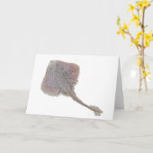 Schaats Note Kaart (Gele Bloem)