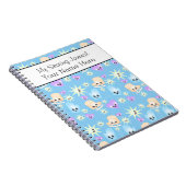 Schaats notitieboekje voor afbeelding notitieboek (Rechterzijde)