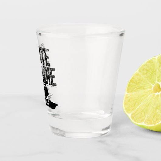 Schaats of afsterven (Hockey) Shot Glas (Rechts)