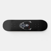 Schaats of Die Japans Grim Reaper Kanji Persoonlijk Skateboard (Horizontaal)
