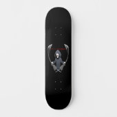 Schaats of Die Japans Grim Reaper Kanji Persoonlijk Skateboard (Voorkant)