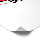 Schaats of Die Poster (Hoek)