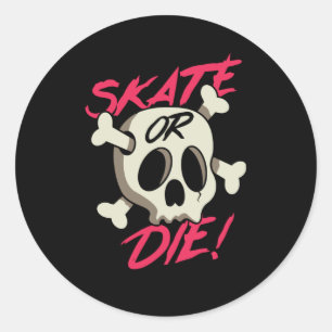 Schaats of Die Ronde Sticker