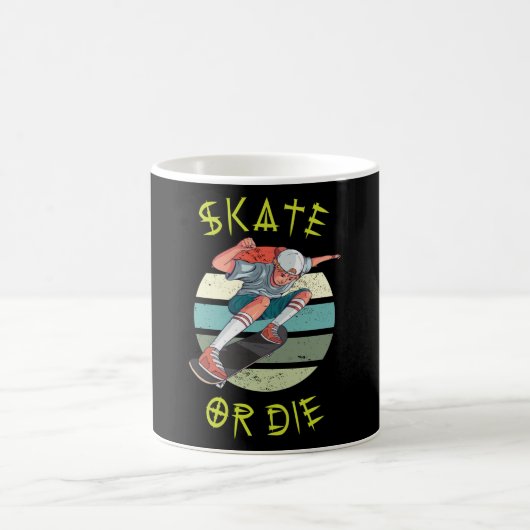 Schaats of die Skateboarder Boy Koffiemok (Center)