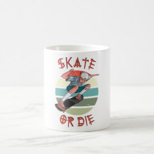 Schaats of die Skateboarder Boy Koffiemok