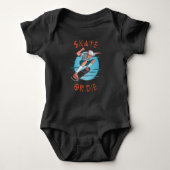 Schaats of die Skateboarder Boy Romper (Voorkant)