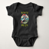 Schaats of die Skateboarder Boy Romper (Voorkant)