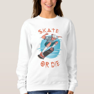 Schaats of die Skateboarder Boy Trui