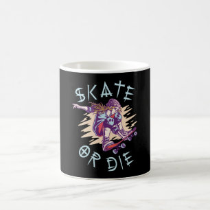 Schaats of die Skateboarder Girl Koffiemok