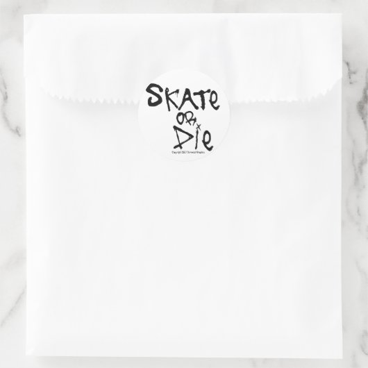 Schaats of Die Stickers (Tas)