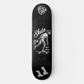 Schaats of matrijs - Blijf rollen Persoonlijk Skateboard (Voorkant)