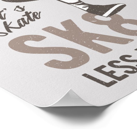 Schaats of Poster (Hoek)